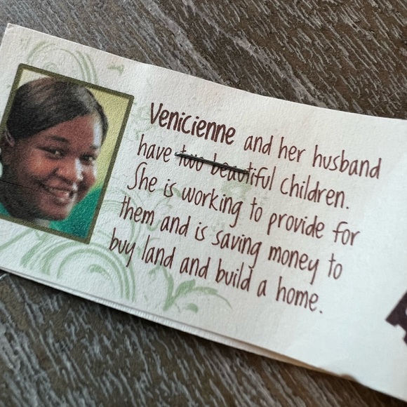 Handmade Haitian Paper Bead Necklace, NWT, The Apparent Project - Picture 4 of 5